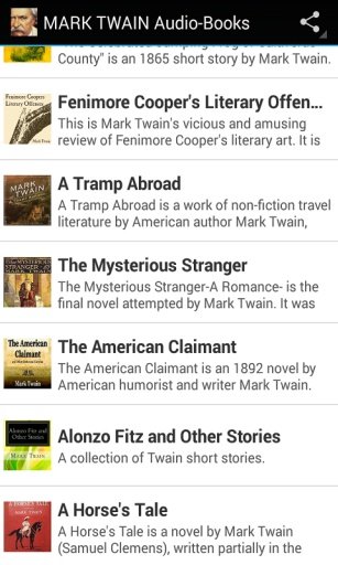 MARK TWAIN Audio-Books截图3