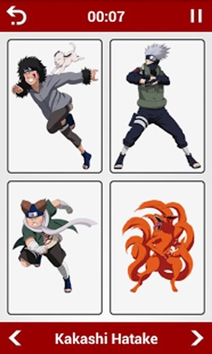 Naruto Memory Game截图7