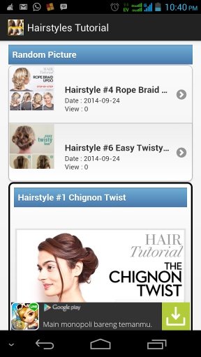 Hairstyles Tutorial截图6