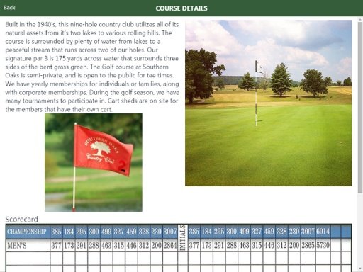 Southern Oaks Country Club截图1