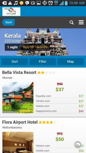 Cheap Hotels India截图4