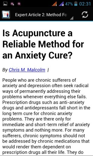 Acupuncture For Anxiety截图3