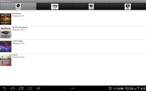 Bastille Lyrics截图1