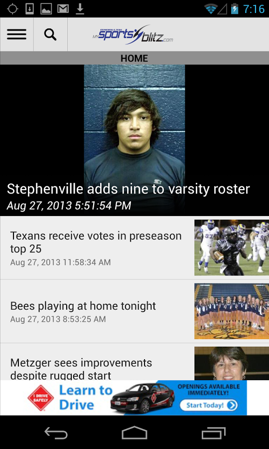 Stephenville Sports Blitz截图1