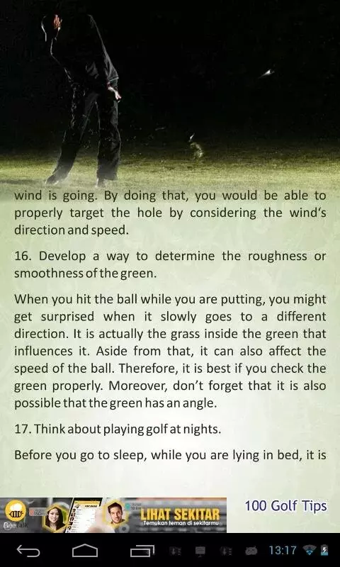 100 Golf Playing Tips截图8