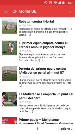 CF Mollet UE截图2