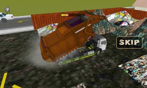 3D Garbage Truck Driver截图1