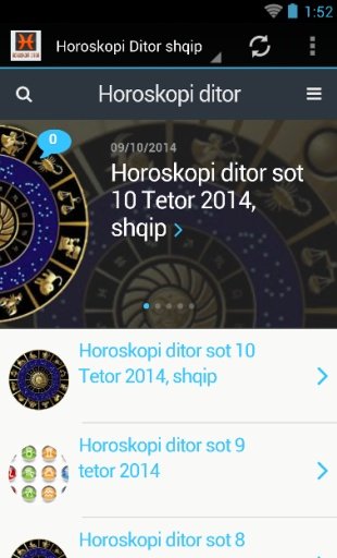 Horoskopi Ditor shqip截图1