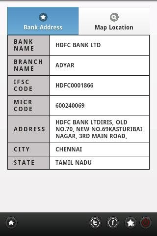 HDFC Bank ATM / Branch Locator截图3