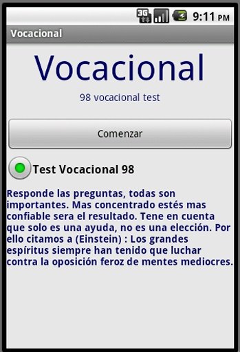 test vocacional截图1