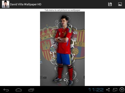 David Villa Wallpaper HD截图1