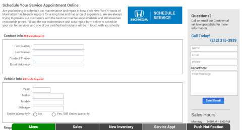 Honda of Manhattan截图9