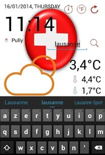 Swiss Weather截图1