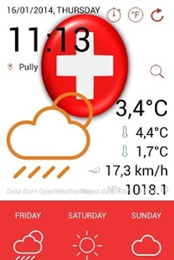 Swiss Weather截图2