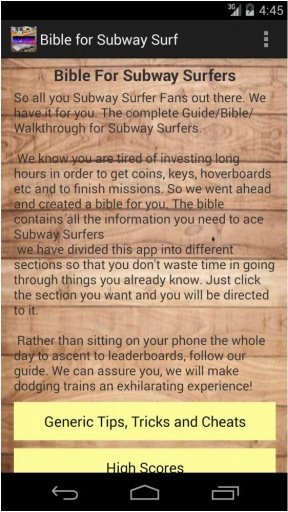 Bible for Subway Surf截图1