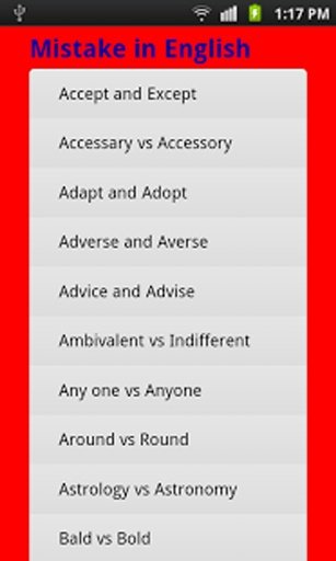 Common mistakes in english截图4