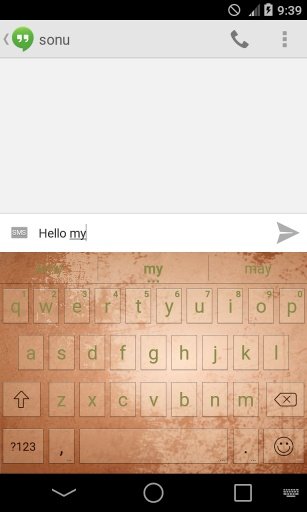 Retro Theme - iKeyboard Emoji截图1