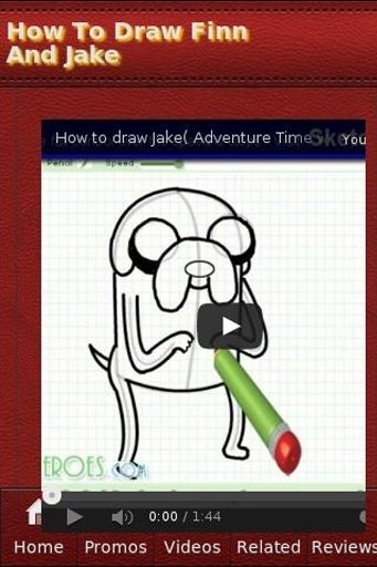 How To Draw Finn And Jake截图1