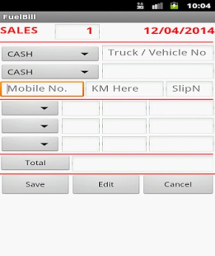 Fuel Invoicing with SMS截图7