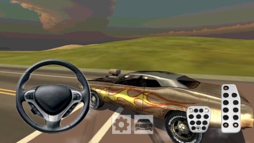 Advenced Muscle Sheriff Car 3D截图4