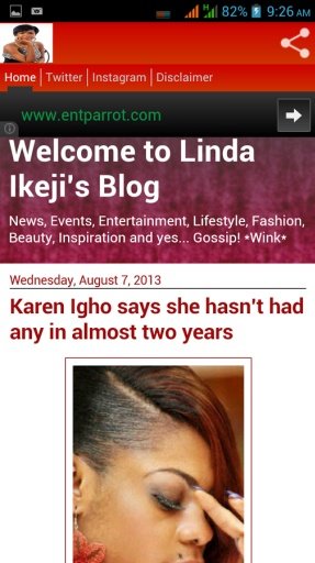 Linda Ikeji Extra截图2