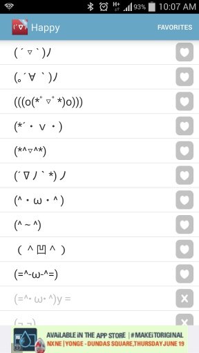 Japanese Emoticons截图1