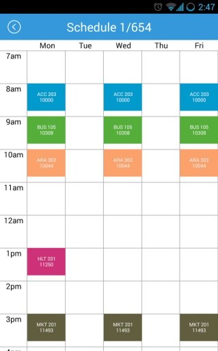 Pick My Schedule截图3