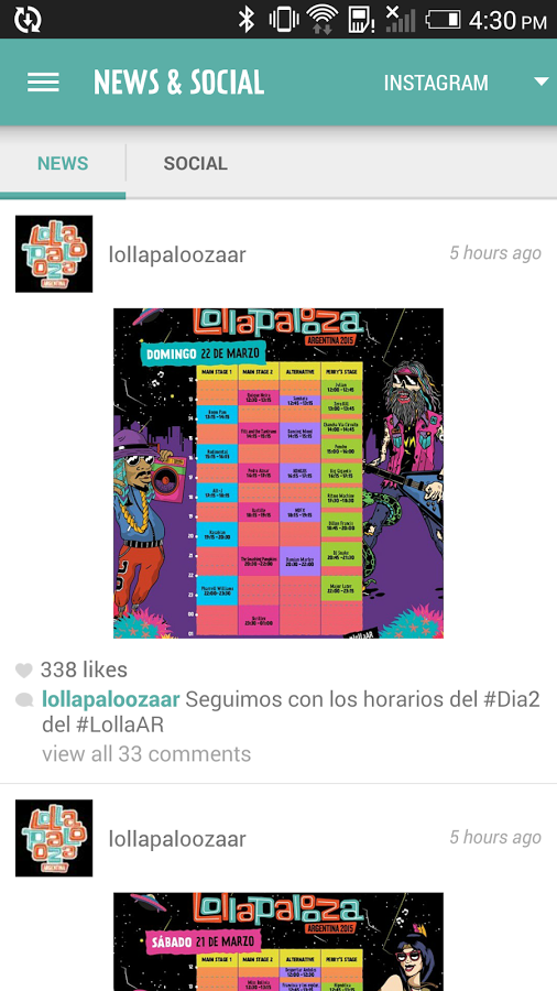 Lollapalooza Argentina截图3