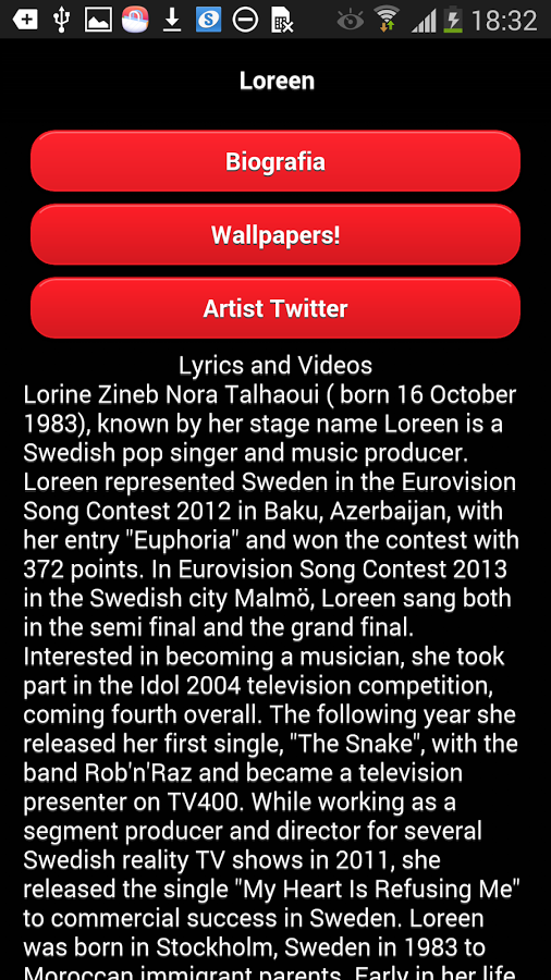 Loreen - Music & Lyrics截图6