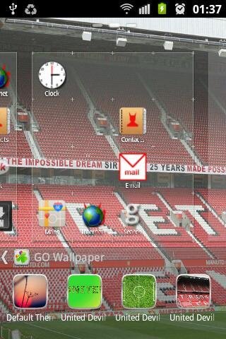 Go Launcher EX Devil Theme截图1