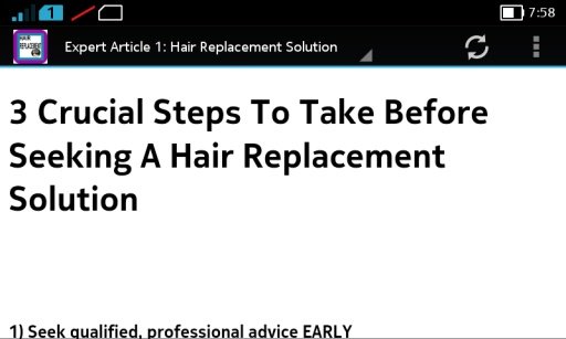 Hair Replacement - Reviews截图5