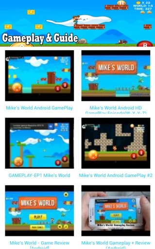 Mike's World Gameplay &amp; Guide截图1