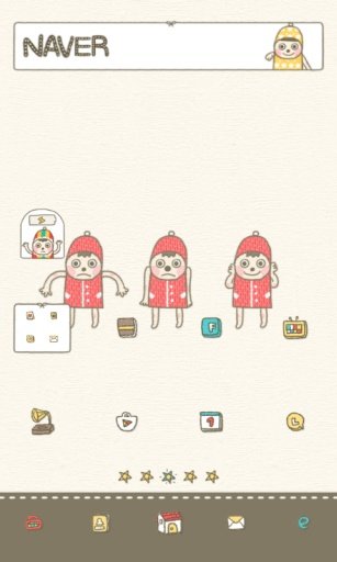 Knit Man Dodol launcher theme截图5