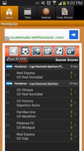 FC Futbol Centroamericano App截图5