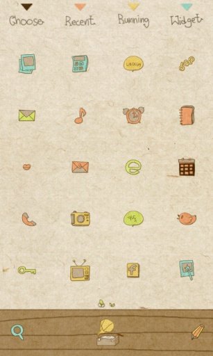 Antique Dodol launcher theme截图4