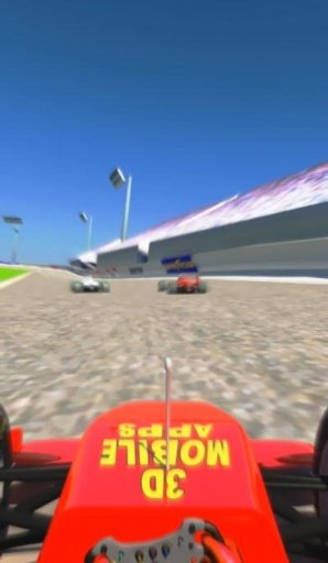 3D Formula Car Race Track LWP截图1