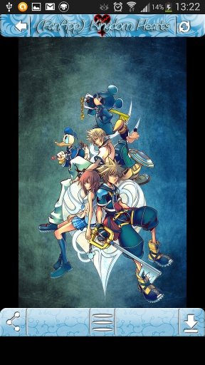 (FanApp) Kingdom Hearts Paper截图1