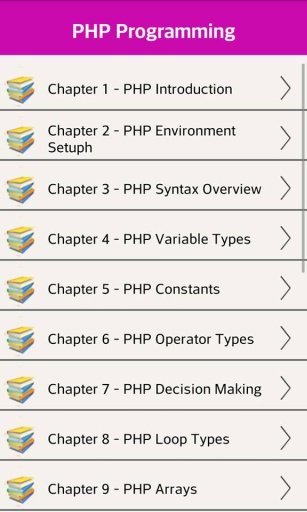 PHP Programming Tutorial截图2