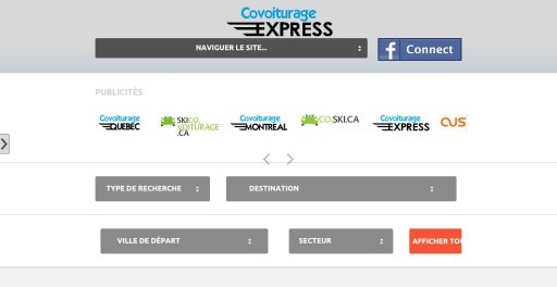 Covoiturage Express Quebec截图3