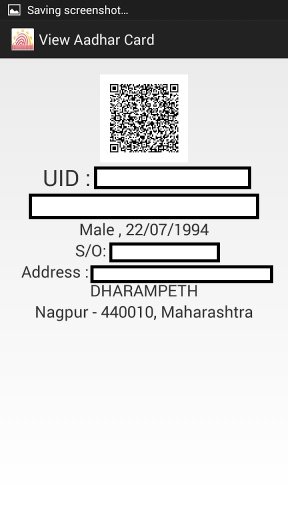 E Aadhar Card Reader截图4