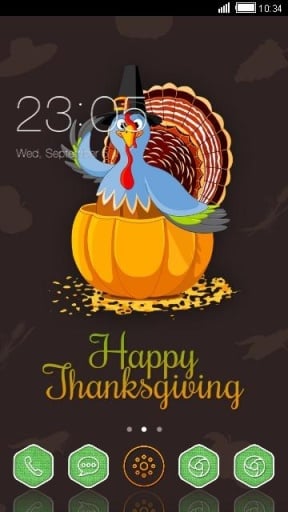 Happy Thanksgiving Theme截图3