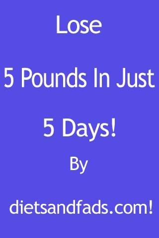 Lose 5 Pounds In Just 5 Days截图1