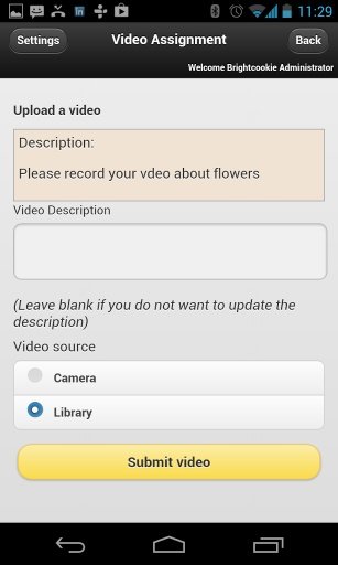 Moodle Mobile Video Assignment截图1