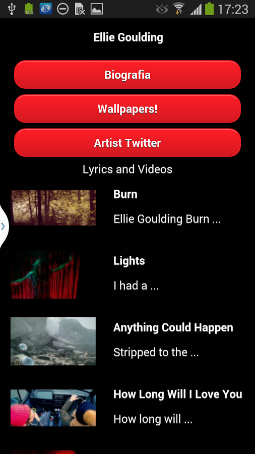 Ellie Goulding music & lyrics截图9