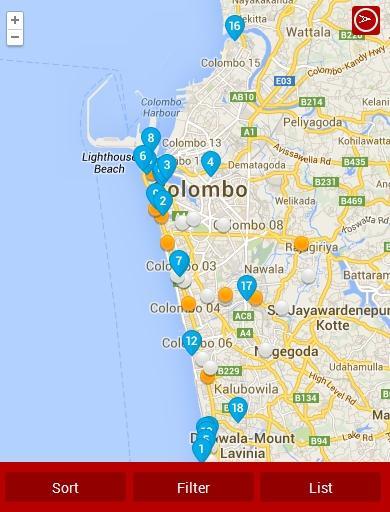 Colombo Hotel finder截图6