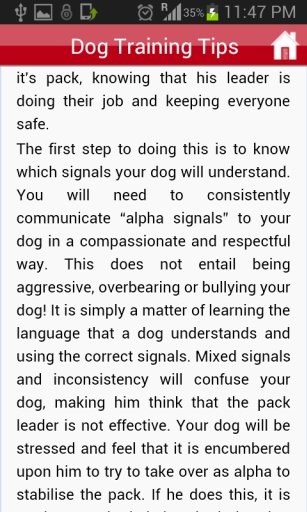 Dog Training Tips &amp; Tricks截图2