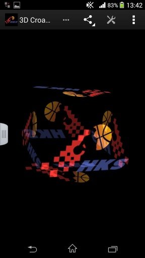 3D Croatia Basketball LWP截图1