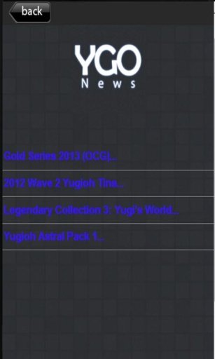 YGO News Updater截图1