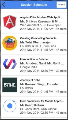 GDG Hyderabad DevFest 2014截图5