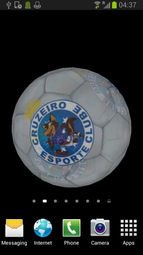 Ball 3D Cruzeiro LWP截图2